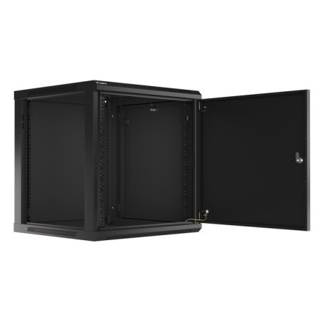 Lanberg WF01-6612-00B stojak 12U Szafa wisząca Czarny