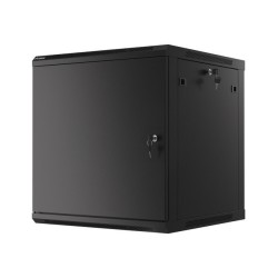 Lanberg WF01-6612-00B stojak 12U Szafa wisząca Czarny