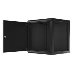 Lanberg WF01-6612-00B stojak 12U Szafa wisząca Czarny