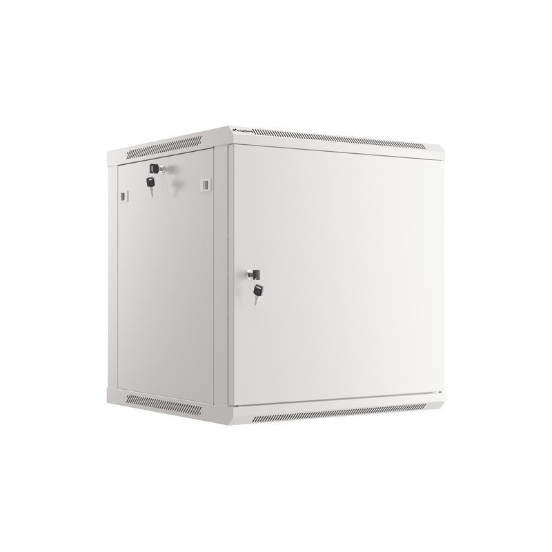 SZAFA INSTALACYJNA RACK WISZĄCA 19" 12U 600X600 SZARA DRZWI METALOWE (FLAT PACK) SZAFA INSTALACYJNA RACK WISZĄCA 19" 12U 600X600 SZARA DRZWI METALOWE (FLAT PACK)