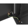 Lanberg WF01-6409-00B stojak 9U Szafa wisząca Czarny