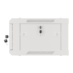 Lanberg WF01-6404-10S Stojak 4U Szafa wisząca Szary