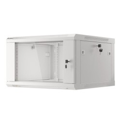 Lanberg WF01-6606-10S stojak 6U Szafa wisząca Szary