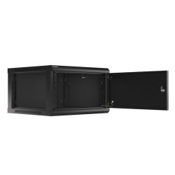 Lanberg WF01-6606-00B stojak 6U Szafa wisząca Czarny