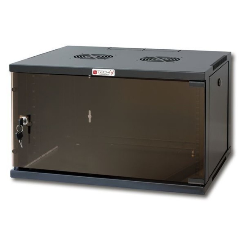Techly I-CASE ER-1009B60 stojak 9U Szafa wisząca Czarny Techly I-CASE ER-1009B60 stojak 9U Szafa wisząca Czarny