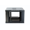 Techly I-CASE ER-1009B60 stojak 9U Szafa wisząca Czarny