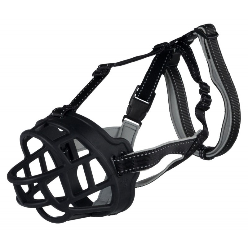 TRIXIE Muzzle Flex - kaganiec dla psa - rozmiar L-XL - czarny TRIXIE Muzzle Flex - kaganiec dla psa - rozmiar L-XL - czarny