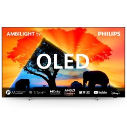 Philips 48OLED769/12 Telewizor 121,9 cm (48") 4K Ultra HD Smart TV Wi-Fi Metaliczny