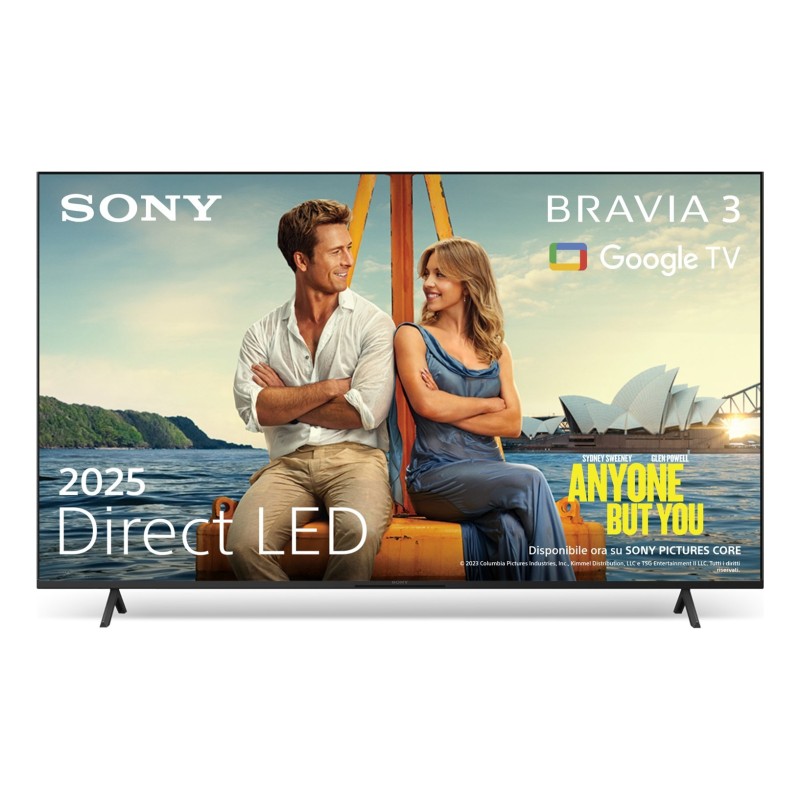Telewizor Sony K-43S3 109,2 cm (43") 4K Ultra HD Smart TV Wi-Fi Czarny