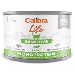 Calibra Cat Life Sensitive Rabbit - mokra karma dla kota - 200 g