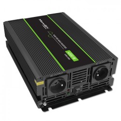 Qoltec Monolith adapter zasilający/ inwentor Automatyczna 4000 W Czarny