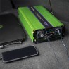 Qoltec Monolith adapter zasilający/ inwentor Automatyczna 5000 W Zielony