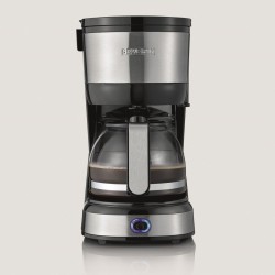 SEVERIN EKSPRES PRZELEWOWY DO KAWY INOX, POJ. DZBANKA 0,4 L, POJ. ZBIORNIKA 0,6 L, FILTR 1X2, PŁYTA GRZEWCZA, MOC 750W KA4808