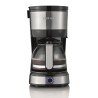 SEVERIN EKSPRES PRZELEWOWY DO KAWY INOX, POJ. DZBANKA 0,4 L, POJ. ZBIORNIKA 0,6 L, FILTR 1X2, PŁYTA GRZEWCZA, MOC 750W KA4808