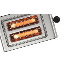 Bosch TAT7203 toster 2 kaw. 1050 W Czarny, Stal nierdzewna
