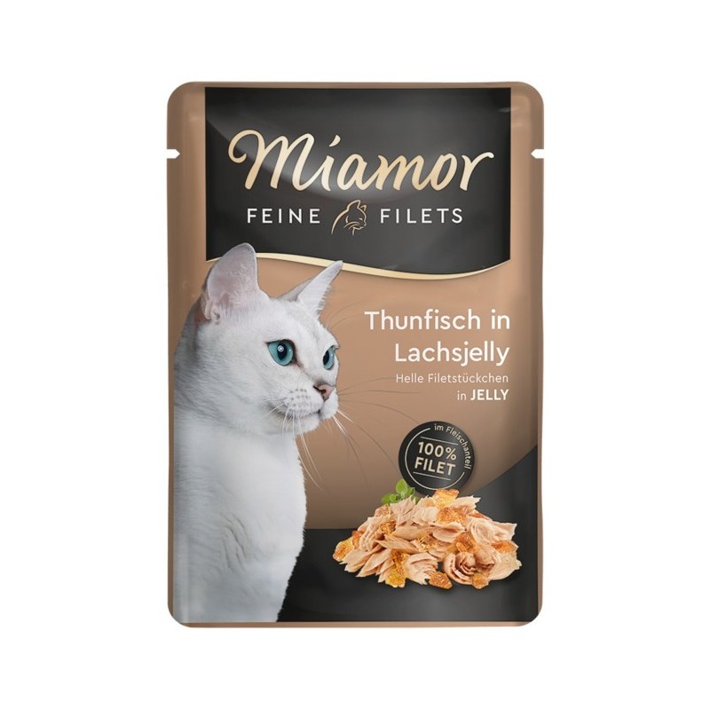 MIAMOR Filets tuńczyk w łososiowej galaretce 100g