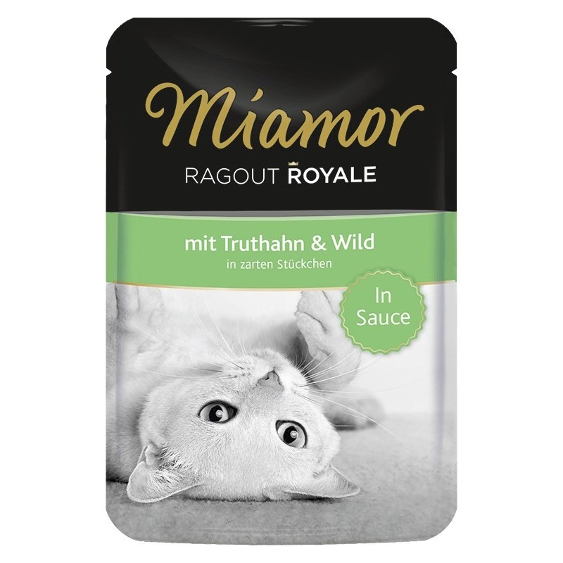 MIAMOR Ragout Royale smak: indyk z dziczyzną w sosie - saszetka 100g