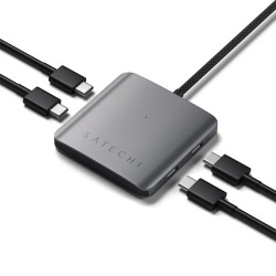 Satechi - Hub - z Power Delivery - 4 x USB-C 3.2 Gen 2 - Komputer stacjonarny