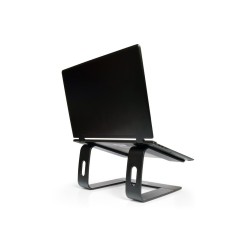 Port Designs 901103 stojak na laptop Podstawka na notebooka Aluminium, Czarny 39,6 cm (15.6")