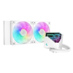 DeepCool LT240 Procesor Chłodnica cieczy all-in-one 12 cm Biały 1 szt.