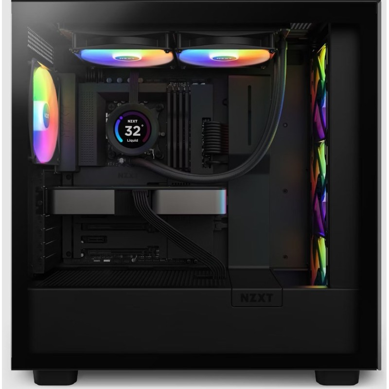 NZXT Kraken Elite 280 RGB Procesor Chłodnica cieczy all-in-one 14 cm Czarny 1 szt. NZXT Kraken Elite 280 RGB Procesor Chłodnica cieczy all-in-one 14 cm Czarny 1 szt.