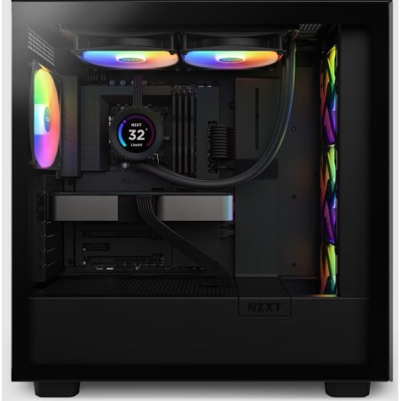 NZXT Kraken Elite 280 RGB Procesor Chłodnica cieczy all-in-one 14 cm Czarny 1 szt.