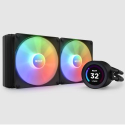 NZXT Kraken Elite 280 RGB Procesor Chłodnica cieczy all-in-one 14 cm Czarny 1 szt.