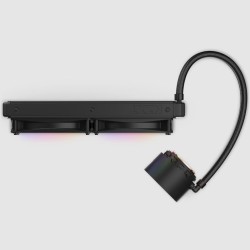 NZXT Kraken Elite 280 RGB Procesor Chłodnica cieczy all-in-one 14 cm Czarny 1 szt.