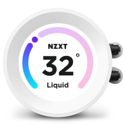 NZXT Kraken Elite 240 RGB Procesor Chłodnica cieczy all-in-one 12 cm Biały 1 szt.