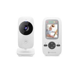 Motorola VM481 system monitorowania niemowląt 300 m FHSS Biały
