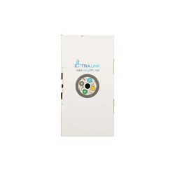 Extralink Kabel sieciowy skrętka CAT5E UTP (U/UTP) V2 Wewnętrzny 305M