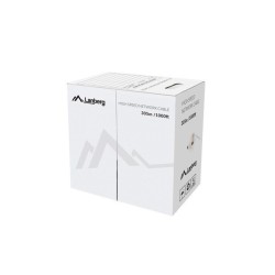 Lanberg LCU5-12CU-0305-Y kabel sieciowy Żółty 305 m Cat5e U/UTP (UTP)