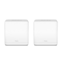 Zestaw Wi-Fi Mercusys Halo H30G (2-pack) Dual-band (2.4 GHz/5 GHz) Wi-Fi 5 (802.11ac) Biały Wewnętrzny