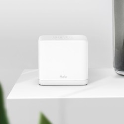 Zestaw Wi-Fi Mercusys Halo H30G (2-pack) Dual-band (2.4 GHz/5 GHz) Wi-Fi 5 (802.11ac) Biały Wewnętrzny