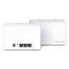 Mercusys Halo H80X (2-pack) Dual-band (2.4 GHz/5 GHz) Wi-Fi 6 (802.11ax) Biały 3 Wewnętrzny