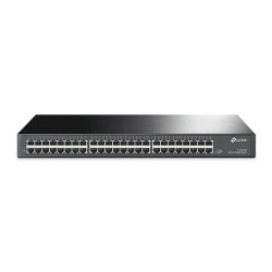 TP-Link TL-SG1048 Nie zarządzany Gigabit Ethernet (10/100/1000) 1U Czarny