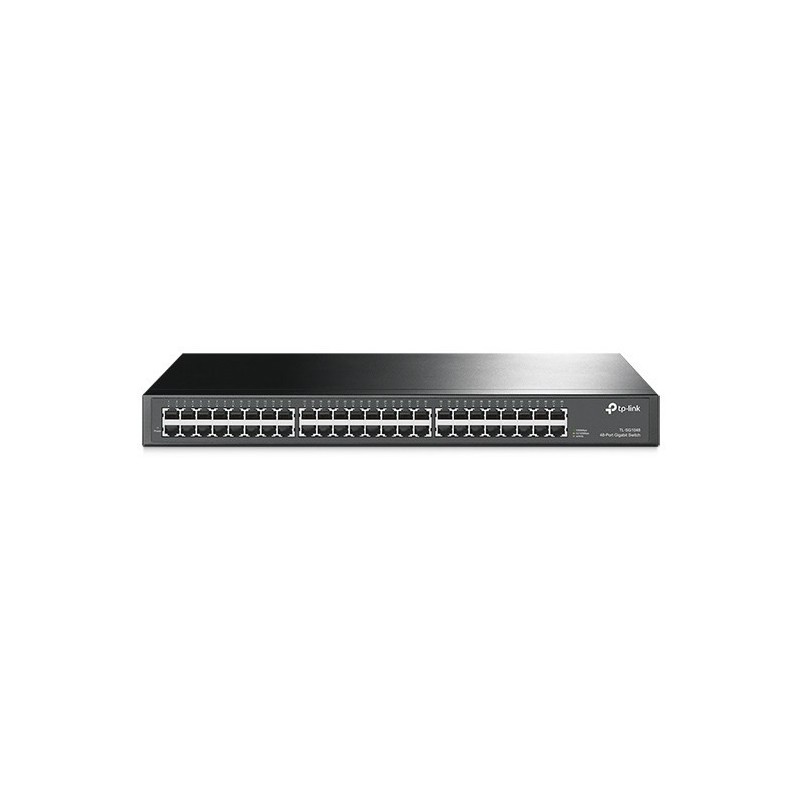 TP-Link TL-SG1048 Nie zarządzany Gigabit Ethernet (10/100/1000) 1U Czarny TP-Link TL-SG1048 Nie zarządzany Gigabit Ethernet (10/100/1000) 1U Czarny