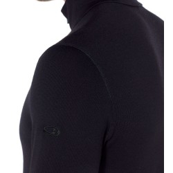 Bluza termoaktywna Icebreaker 260 Tech L/S Half Zip - black