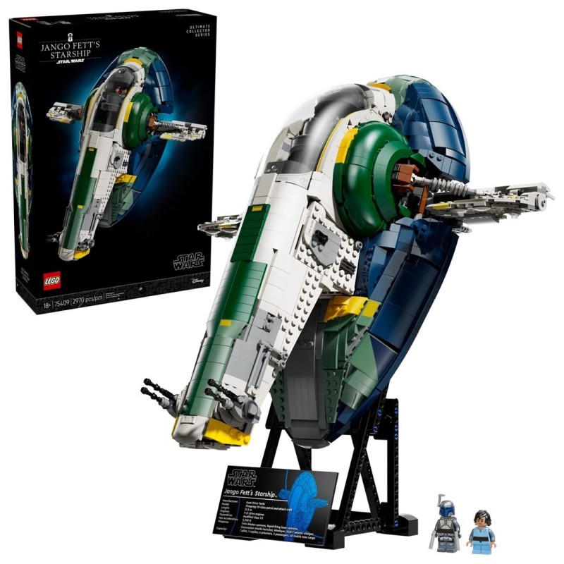LEGO 75409 Star Wars - Patrolowiec typu Firespray Jango Fetta LEGO 75409 Star Wars - Patrolowiec typu Firespray Jango Fetta