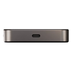 ZENS Slim Qi2 Aluminium Powerbank - magnetyczny powerbank 10000 mAh kompatybilny z MagSafe i Qi2 (black)