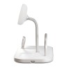 Ładowarka ZENS ZEDC29W/00, Wewnątrz, AC, USB, Ładowanie bezprzewodowe, 1 m, Srebrny, Biały