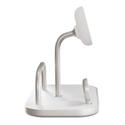 Ładowarka ZENS ZEDC29W/00, Wewnątrz, AC, USB, Ładowanie bezprzewodowe, 1 m, Srebrny, Biały