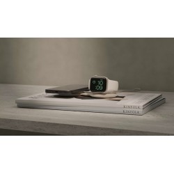 Bezprzewodowa ładowarka podróżna Qi2 15W do dwóch urządzeń kompatybilna z MagSafe (sandstone)