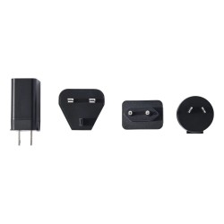 UAG 3in1 Travel Charger - bezprzewodowa ładowarka podróżna do trzech urządzeń 15W, kompatybilna z MagSafe, kabel, wtyczki i