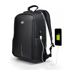 Port Designs CHICAGO EVO BP 13/15.6’’ 39,6 cm (15.6") Plecak Czarny