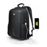 Port Designs CHICAGO EVO BP 13/15.6’’ 39,6 cm (15.6") Plecak Czarny