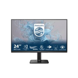 Philips 1000 series 24E2N1100LB/00 monitor komputerowy 60,5 cm (23.8") 1920 x 1080 px Full HD LCD Czarny