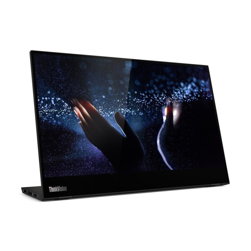 Lenovo M14t LED display 35,6 cm (14") 1920 x 1080 px Full HD Ekran dotykowy Czarny Lenovo M14t LED display 35,6 cm (14") 1920 x 1080 px Full HD Ekran dotykowy Czarny