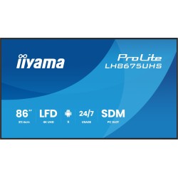 Ekran IIYAMA 217cm (85.6") LH8675UHS-B2AG 16:9 2xHDMI+3xDP+2xUSB
