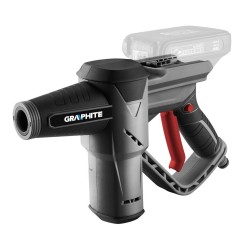 Graphite 58G083 podkładka ciśnieniowa Kompaktowy Bateria 170 l/h Szary